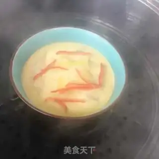 Make Milk and peach stewed eggs step 13