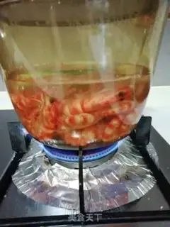 Make White burning shrimp step 4