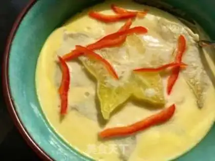 Make Milk and peach stewed eggs step 15