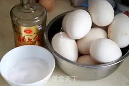 Make Pickled goose eggs step 0