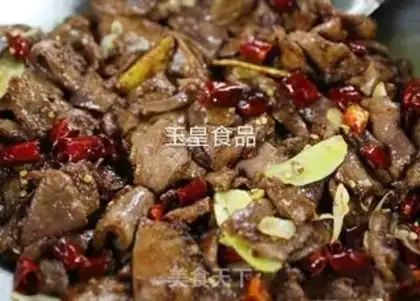 Make Hot, fried liver step 5
