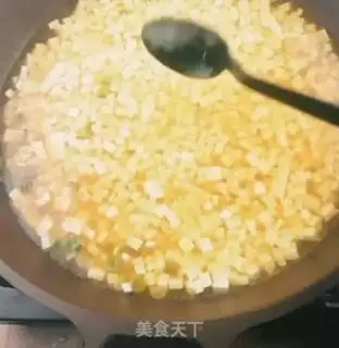 Make Egg flower tofu soup step 6