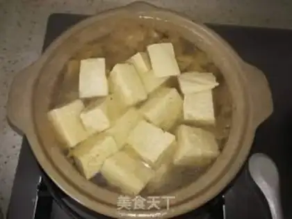 Make Sour tofu fans step 4
