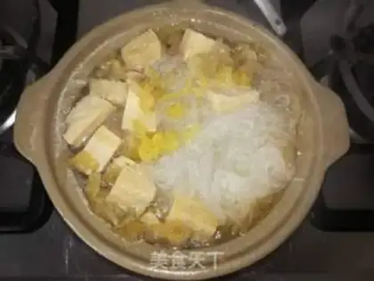 Make Sour tofu fans step 6