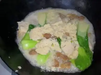 Make The soufflé with the tofu step 9