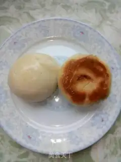 Make Fried bean bun step 4