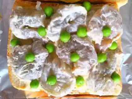 Make Shrimp toast step 6