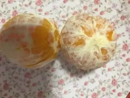 Make Fresh orange juice step 1