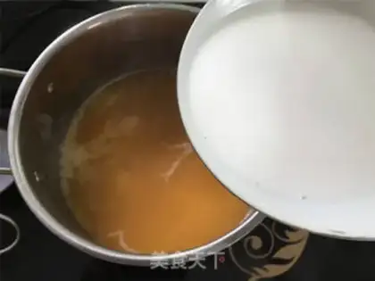 Make Korean pumpkin porridge step 9