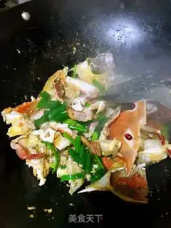 Make Crab onions step 6