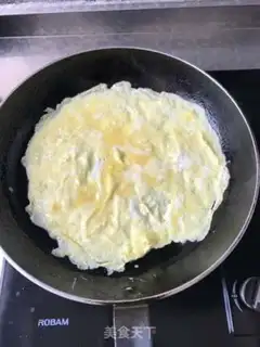Make Egg silk step 4