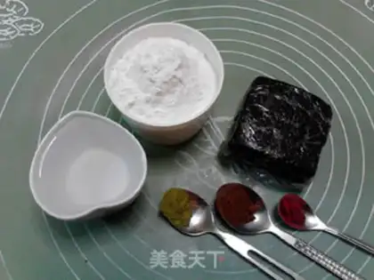 Make Three-colour marble soup step 0