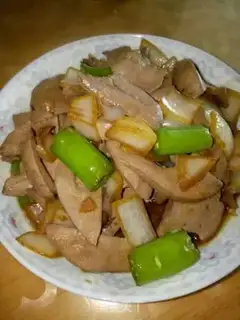 Make Onion fried liver step 6