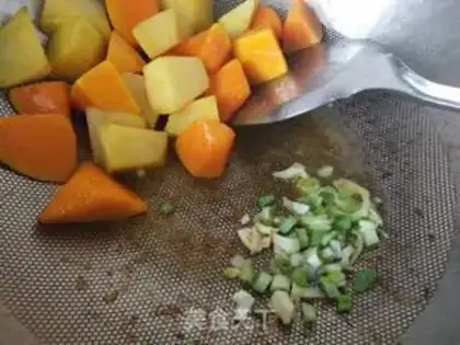 Make Pumpkin potatoes step 3