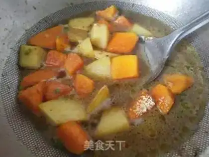 Make Pumpkin potatoes step 5