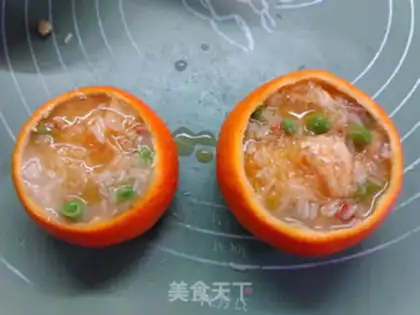Make Orange sausage steam step 13