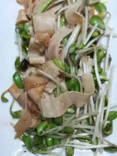 Make Black bean sprouts thousands of silks step 5