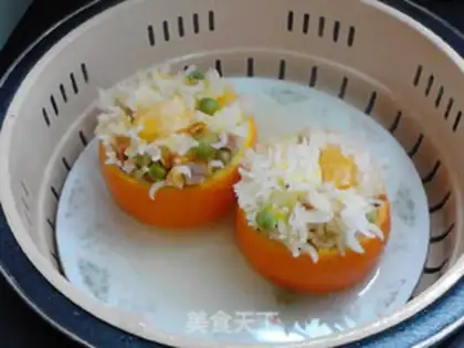 Make Orange sausage steam step 17