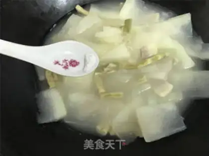 Make Salted melon soup step 5