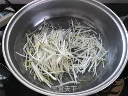 Make Green bean bud cucumber step 3
