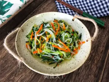 Make Green bean bud cucumber step 7