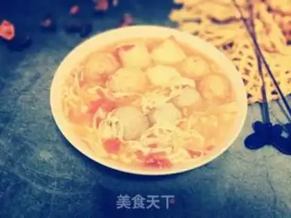 Make ♪ Golden pins and mushroom soup ♪ step 8