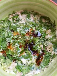 Make Lettuce steamed goose eggs step 17