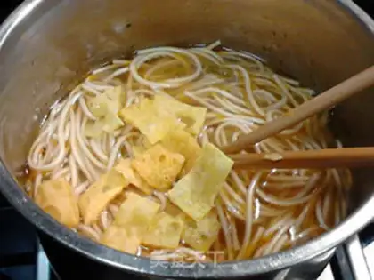 Make Hot noodle soup step 11