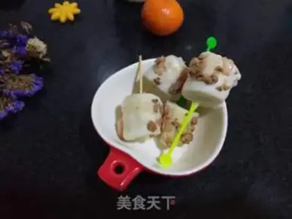 Make Banana lollipop step 4
