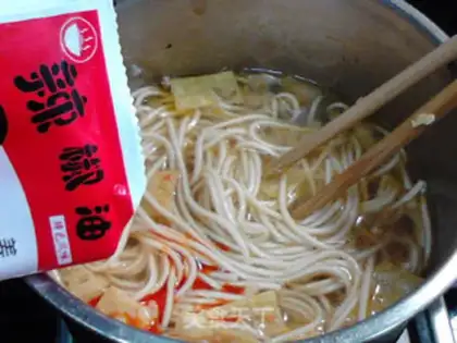Make Hot noodle soup step 12