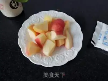 Make Apple yogurt step 1
