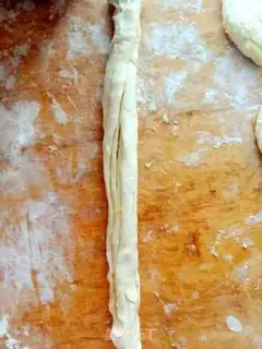 Make Onion tacos step 9