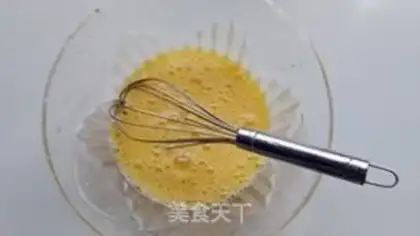 Make Shrimp fried eggs step 2