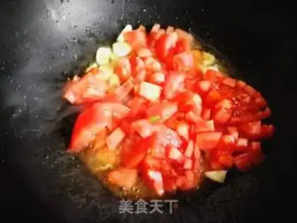 Make Tomato carrot noodles step 4