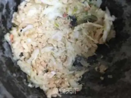 Make The peanuts mixed up their chrysanthemums step 5