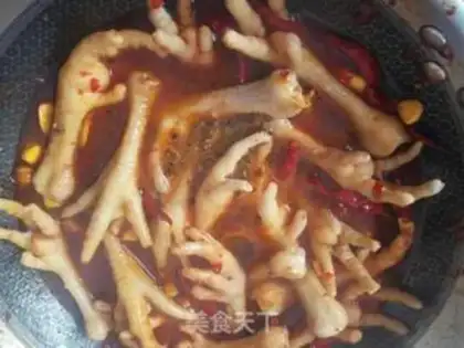 Make Spicy chicken claws step 2