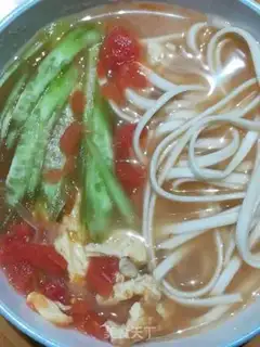 Make Egg tomato noodles step 5