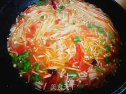 Make Tomato carrot noodles step 8