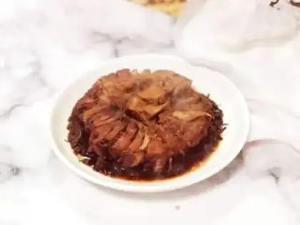 Make Guangxi, cut meat step 10