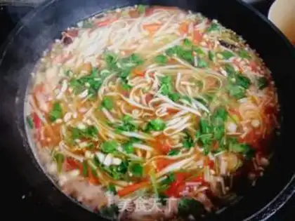 Make Tomato carrot noodles step 10