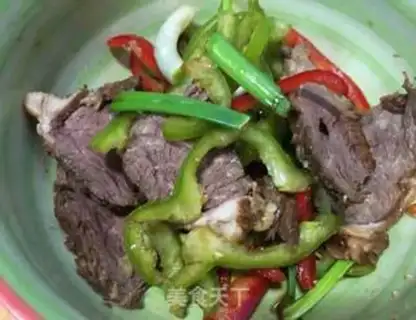 Make Donkey buns of pepper salad step 6
