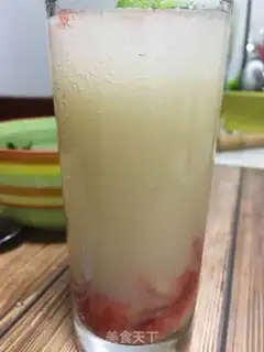 Make Strawberry net red drinks step 5