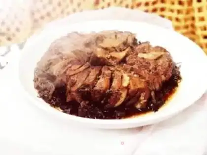 Make Guangxi, cut meat step 12