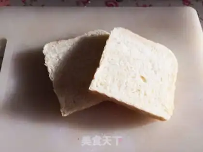 Make Toast egg pudding step 0