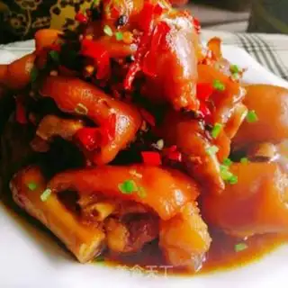 Make Spicy pig hoof step 8