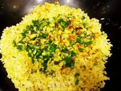 Make Egg fried rice step 6