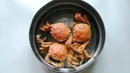 Make Crab flour step 1
