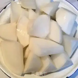 Make radish chops step 3