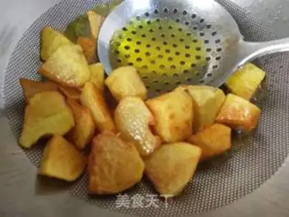 Make The silk potatoes step 5
