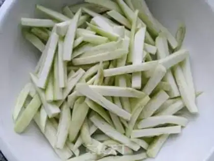 Make Triple eggplant step 0